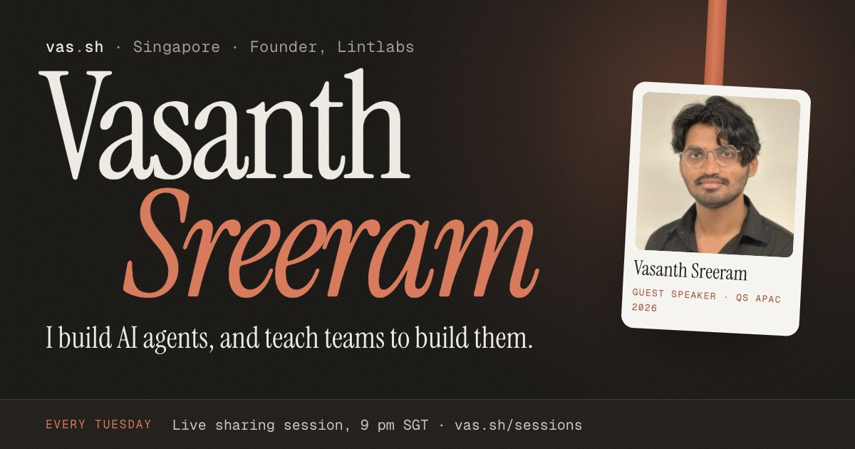 Vas — Vasanth Sreeram